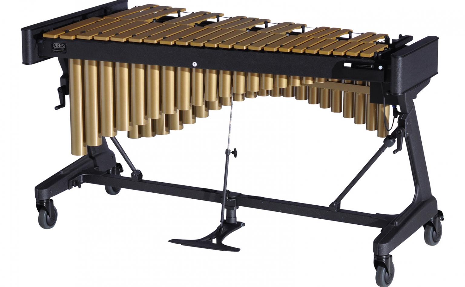 VCWA30G Adams 3.0 Concert Vibraphone Gold Bars With Motor_Player Side