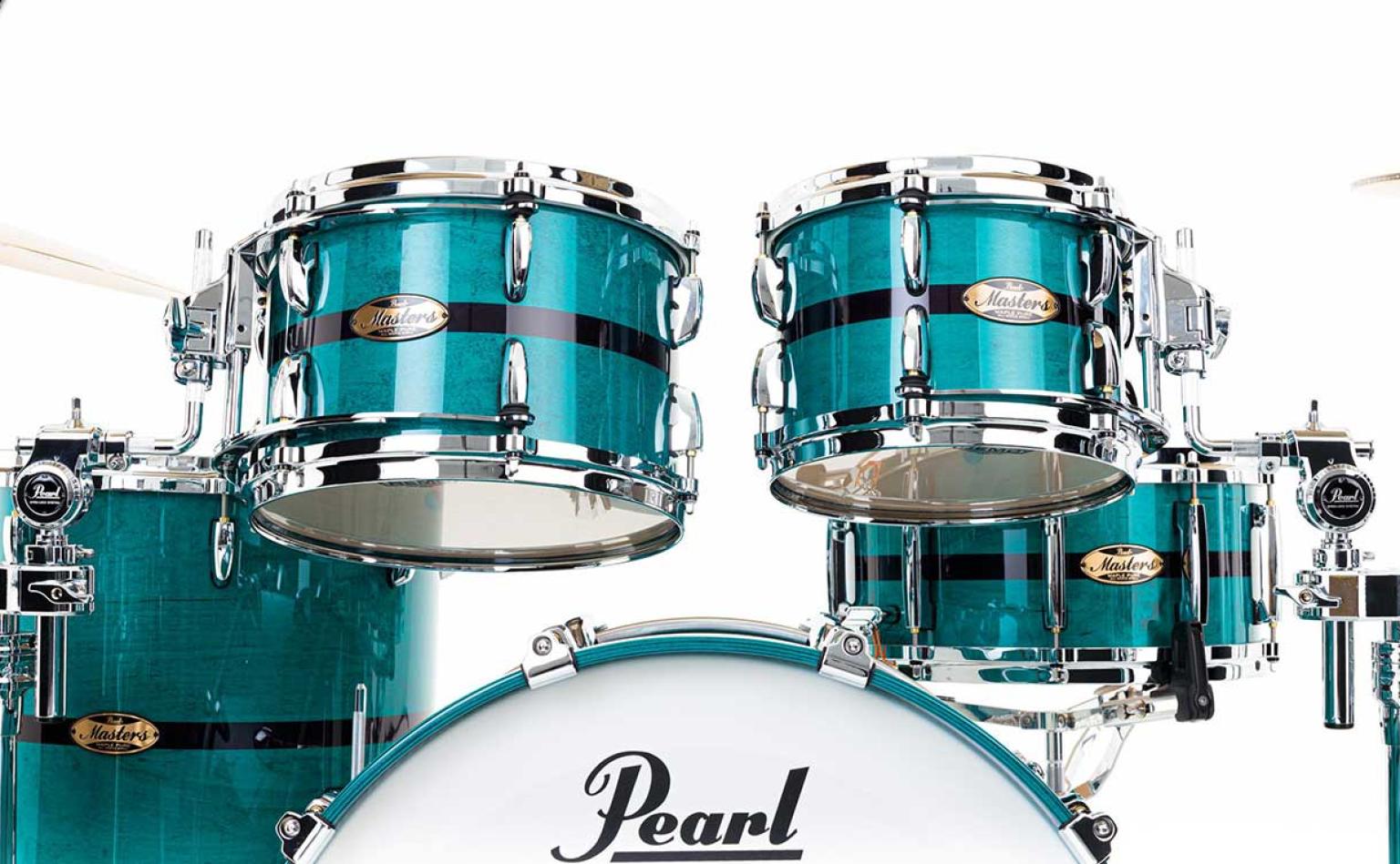 Masters Maple Pure 850 Aqua Turquoise Stripe
