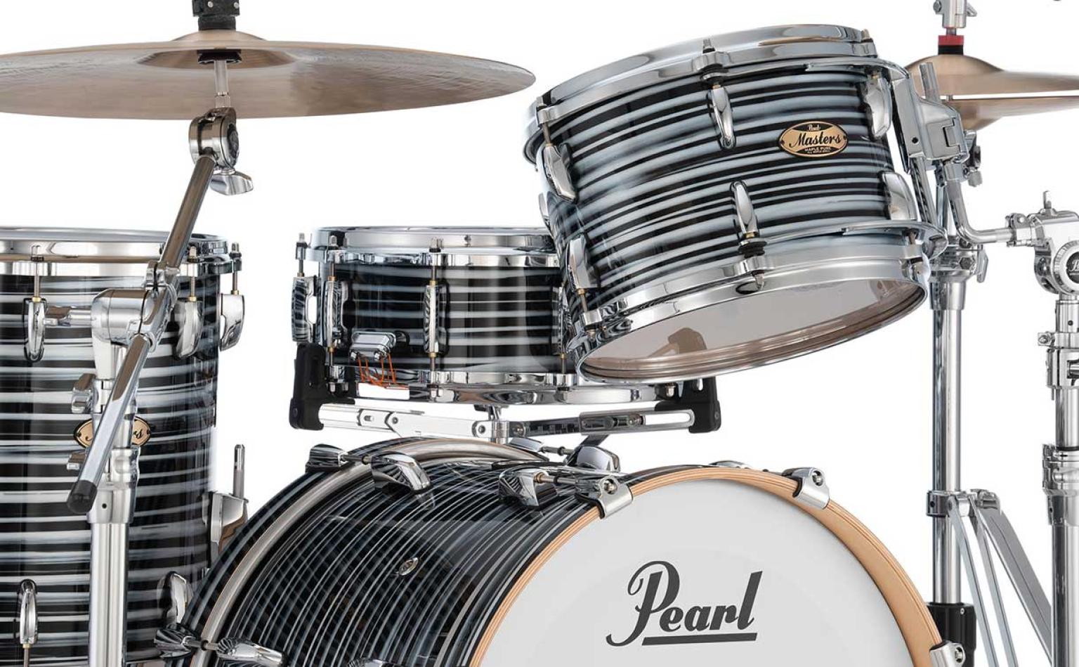 Masters Maple Pure 855 Black Oyster Swirl