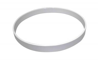 Jr Marching Series Marching Bass Drum Hoops, White