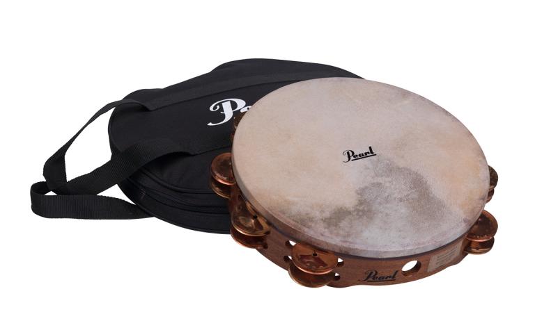 Pearl Orchestral Tambourine Beryllium Copper Phosphor Bronze PETM-1018CB