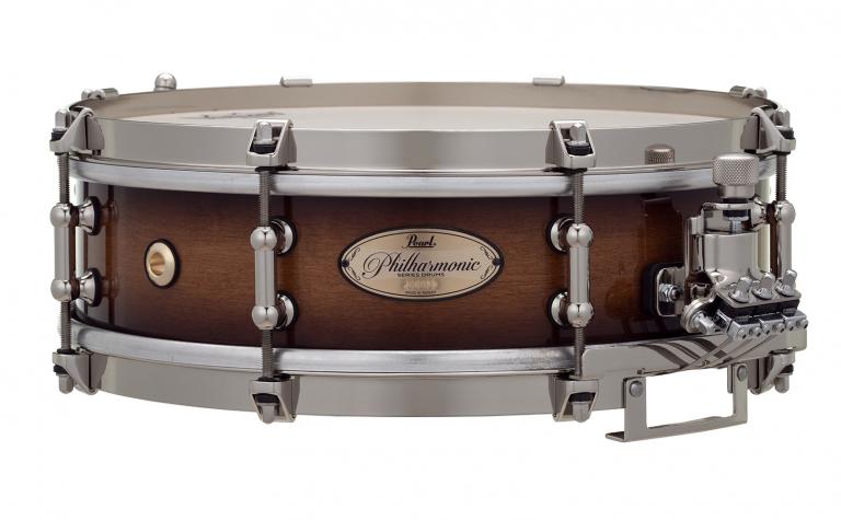 PHP1340N 13x4 Philharmonic 8-Ply Snare Drum 314 Gloss Barnwood Brown