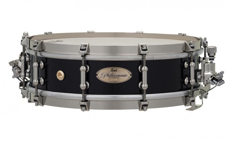 PHP1440N 14x4 Philharmonic 8-Ply Snare Drum 103 Piano Black Lacquer