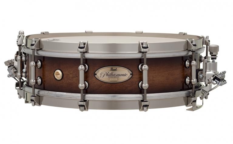 PHP1440N 14x4 Philharmonic 8-Ply Snare Drum 314 Gloss Barnwood Brown