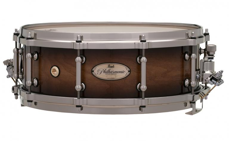 PHP1450N 14x5 Philharmonic 8-Ply Snare Drum 314 Gloss Barnwood Brown