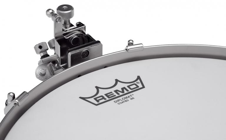 PHP1325/N 13x2.5 Philharmonic Pancake Snare Drum 405 Nicotine White Marine Pearl Remo M5