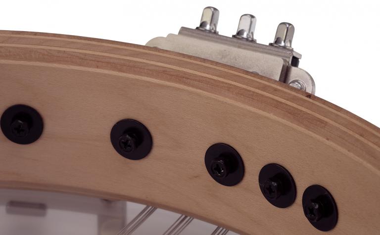 PHP1325/N 13x2.5 Philharmonic Pancake Snare Drum 405 Nicotine White Marine Pearl Shell