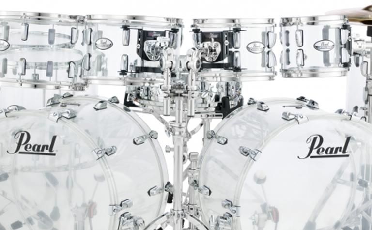 Crystal Beat Series Acrylic Drums
