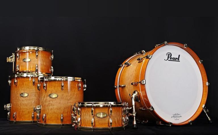 Natural to Light Brown Burst over Flame Maple