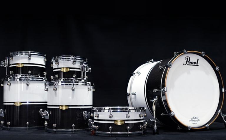 White Lacquer over Black Carbon with Stripe