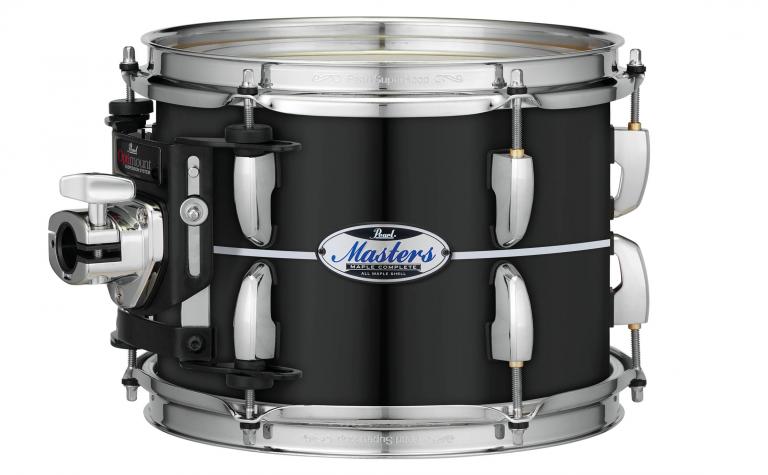 #841 Piano Black with Silver Stripe