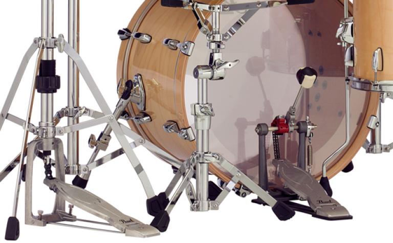 P-1032R Eliminator: Solo Red Double Pedal