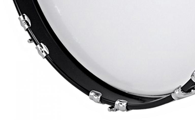 1.5" Glossy Black Maple Hoops