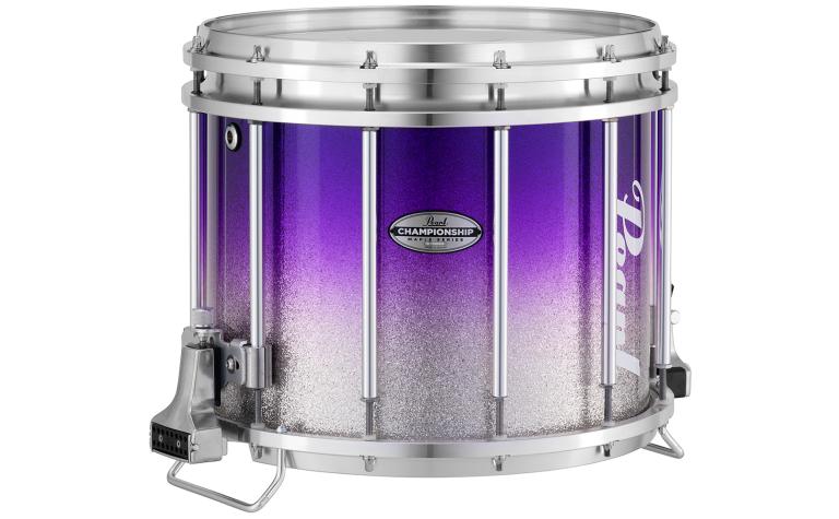 #977 Purple-Silver Sparkle Fade Top