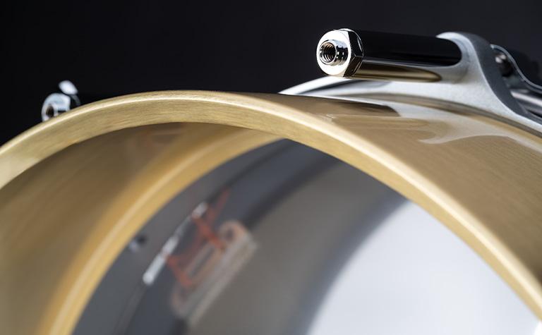 Free Floating 14"x5" Brass Snare Drum