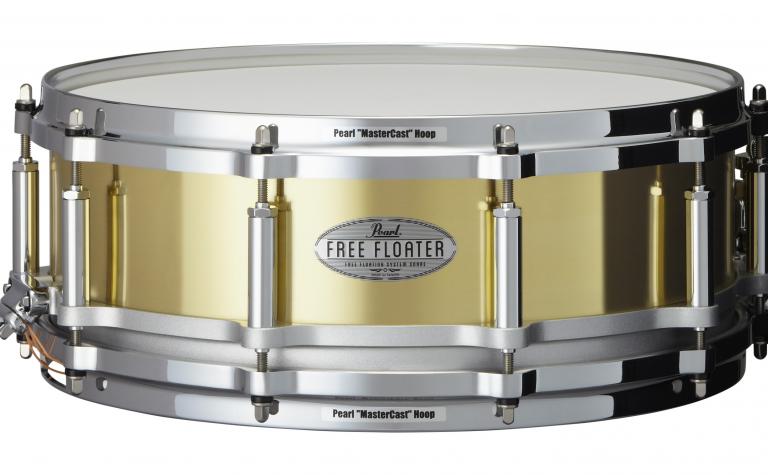 Free Floating 14"x5" Brass Snare Drum