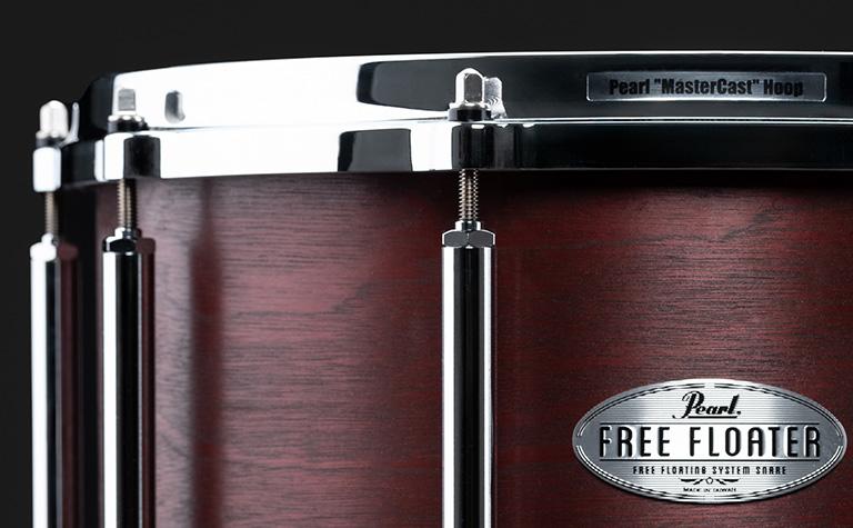 FTMH1480 Free Floating 14x8 Mahogany Snare Drum