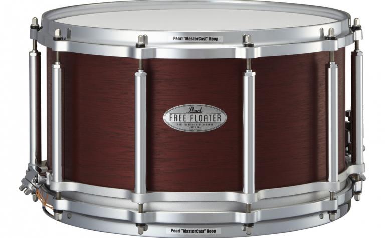 Free Floating 14"x8" Mahogany Snare