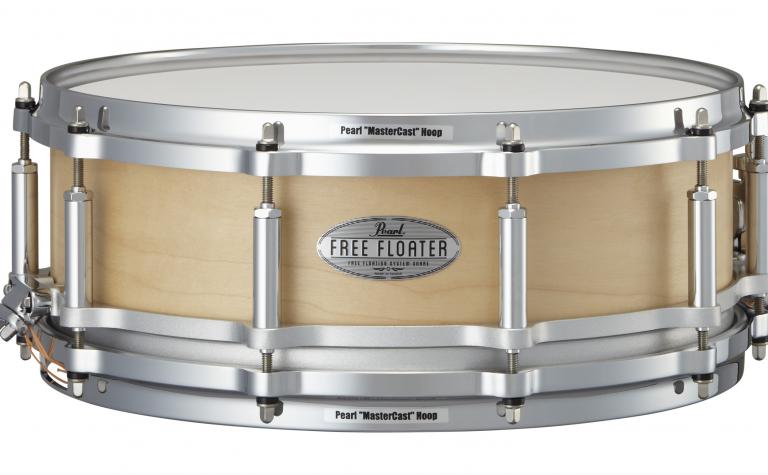 Free Floating 14"x5" Maple Snare Drum