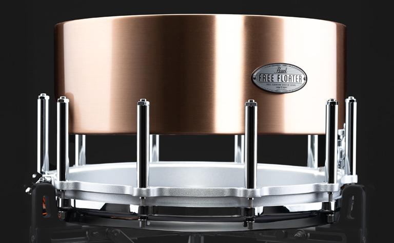 FTPB1465 14x6.5 Free Floating Phosphor Bronze Snare Drum