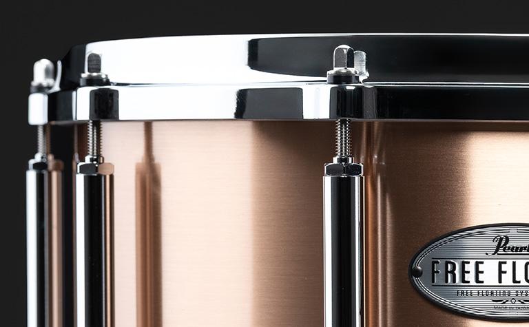 FTPB1465 14x6.5 Free Floating Phosphor Bronze Snare Drum
