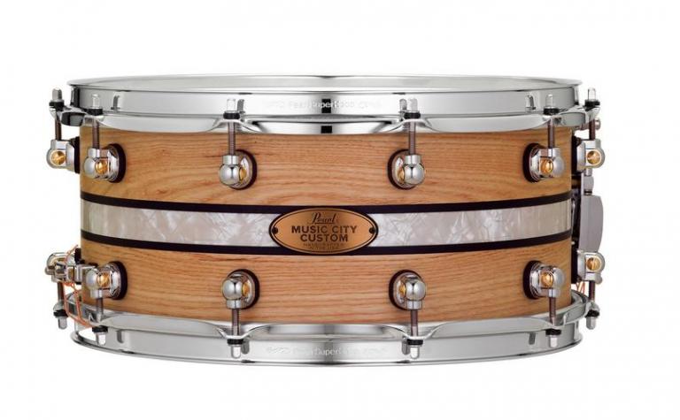 14"x6.5" Solid Ash w/DuoBand Ebony Marine Inlay