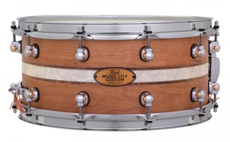 14"x6.5" Solid Cherry w/DuoBand Ebony Marine Inlay
