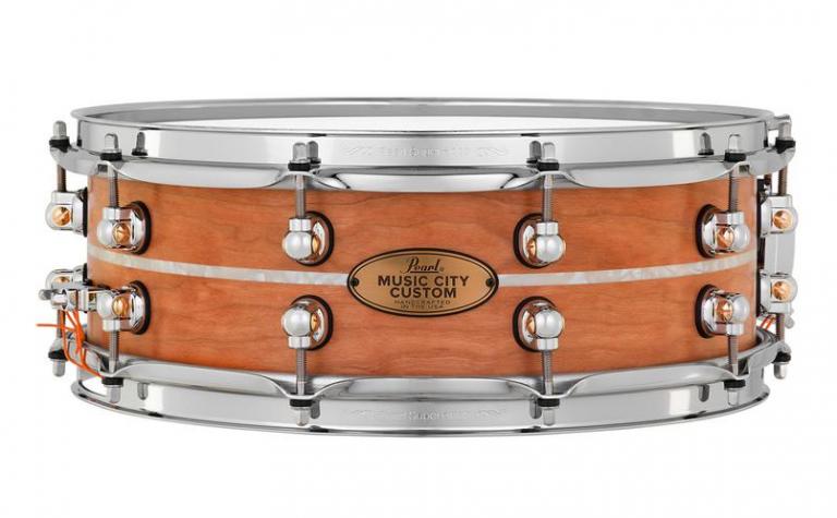 14"x5" Solid Cherry w/Nicotine Marine Single Inlay