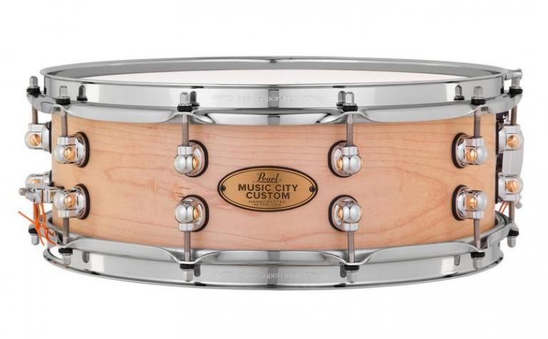 Pearl Music City Custom Solid Shell Snare Drums