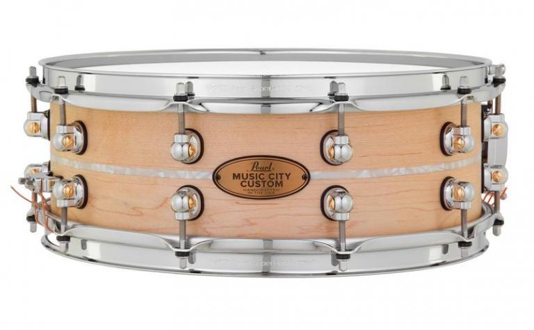 14"x5" Solid Maple w/Nicotine Marine Single Inlay