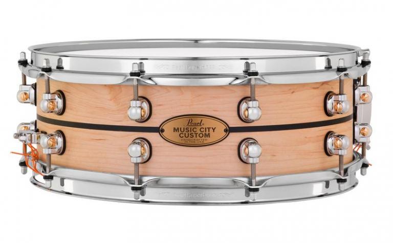 14"x5" Solid Maple w/Ebony Single Inlay