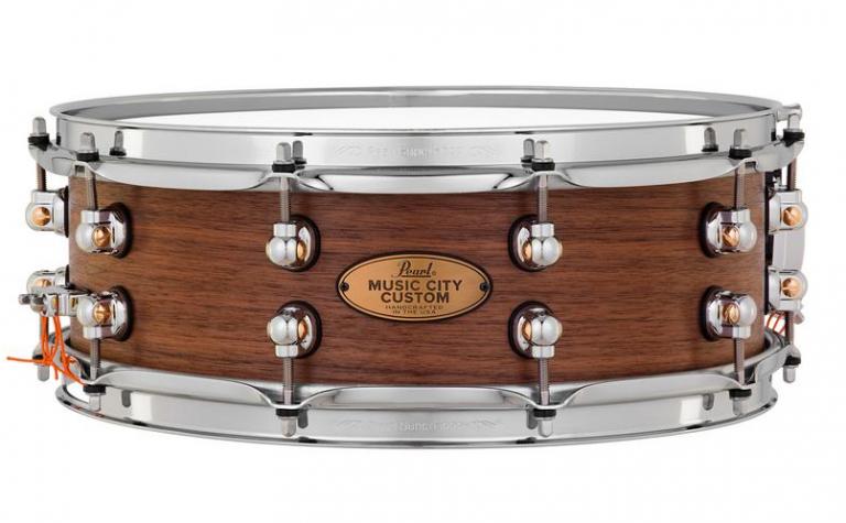 Pearl Music City Custom Solid Shell Snare Drums