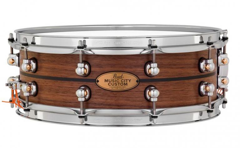 14"x5" Solid Walnut w/Ebony Single Inlay