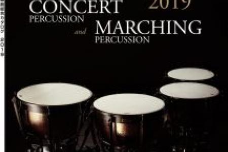 コンサート&マーチングパーカッションカタログ”2019年版”が完成しました！1