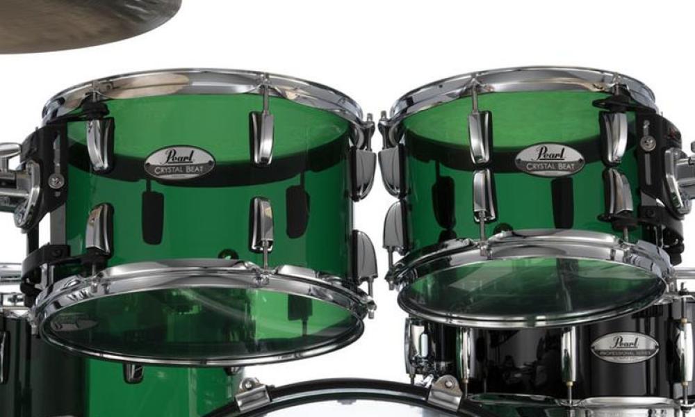 Crystal Beat Series Acrylic Drums