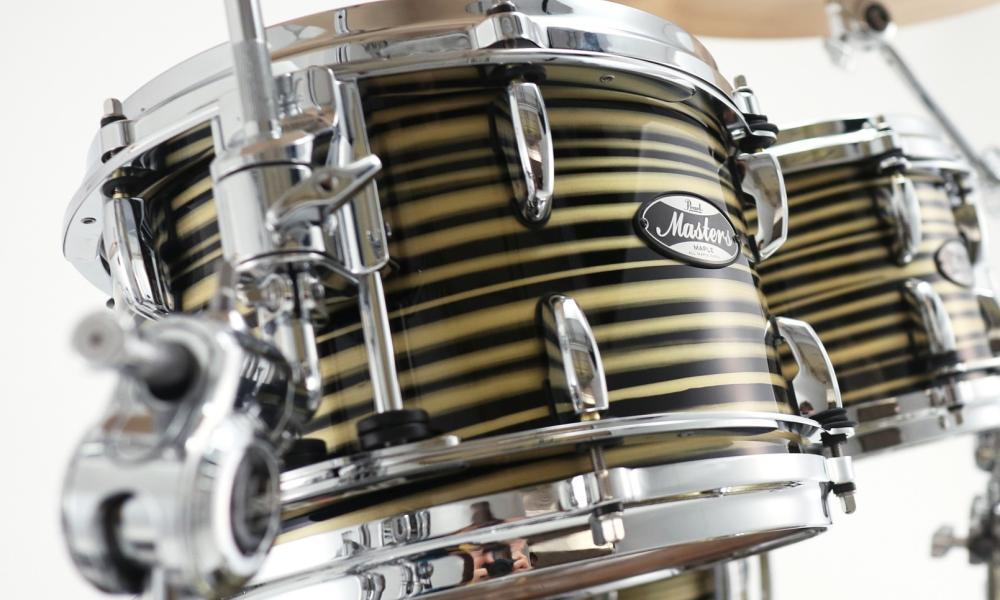 MM6C924XSPLC Masters Maple + 14x14 Floor Tom 873 Gold Oyster Swirl