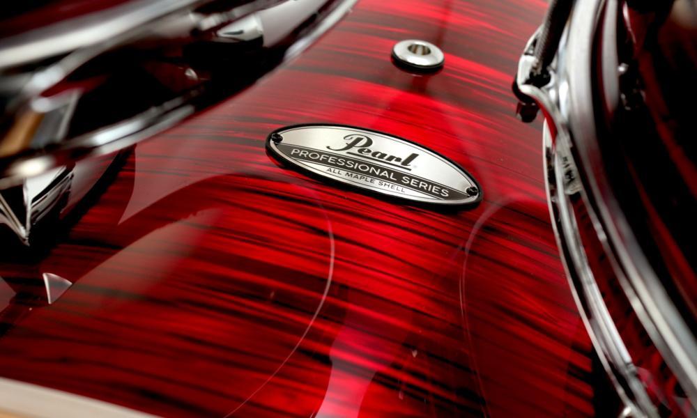 PMX924XSPC + 14x14 Floor Tom 808 Velvet Crimson