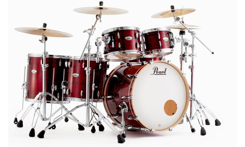 PMX924XSPC + 14x14 Floor Tom 808 Velvet Crimson
