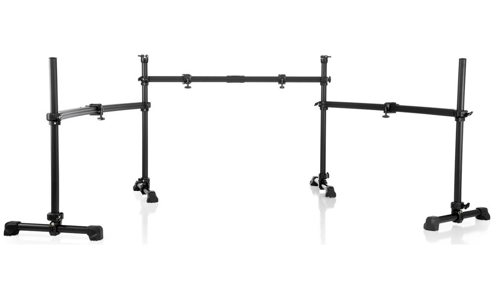 DR513C/B ICON 3-Sided Curved Drum Rack Black