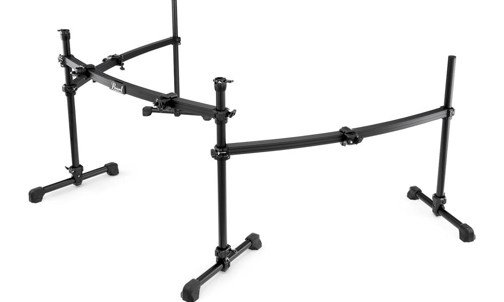 DR513C/B ICON 3-Sided Curved Drum Rack Black