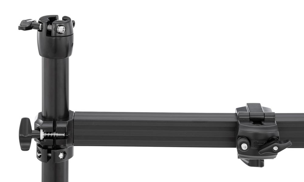 DR513C/B ICON 3-Sided Curved Drum Rack Black
