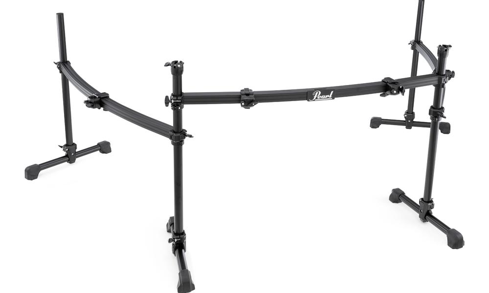 DR513C/B ICON 3-Sided Curved Drum Rack Black