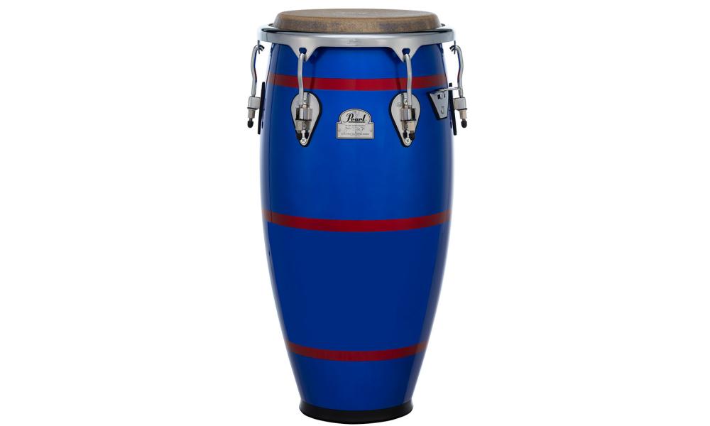 PCW117DXPJD Jesus Diaz Signature Conga 581 Deep Blue and Coral Red Stripes