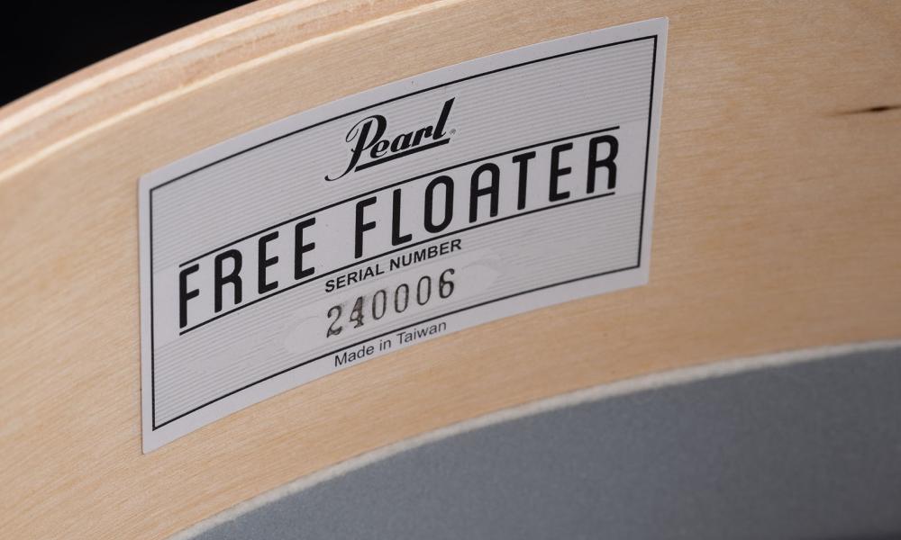 FTBB1435 14x3.5 Free Floating Birch Snare Drum 320 Satin Birch