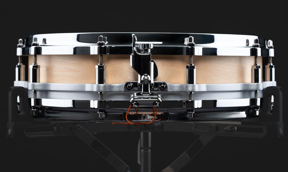 FTBB1435 14x3.5 Free Floating Birch Snare Drum 320 Satin Birch