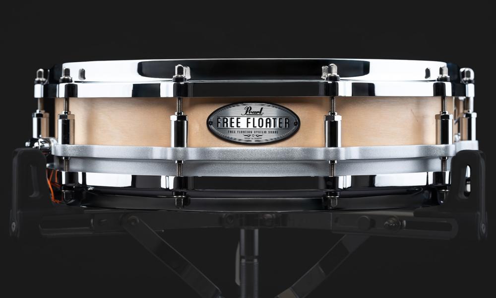 FTBB1435 14x3.5 Free Floating Birch Snare Drum 320 Satin Birch