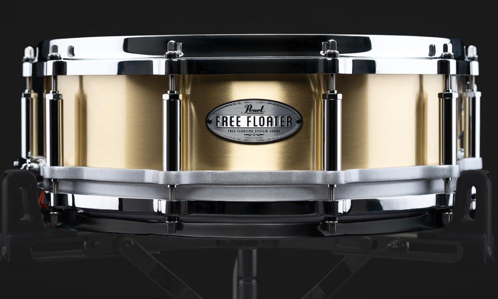 Free Floating 14"x5" Brass Snare Drum