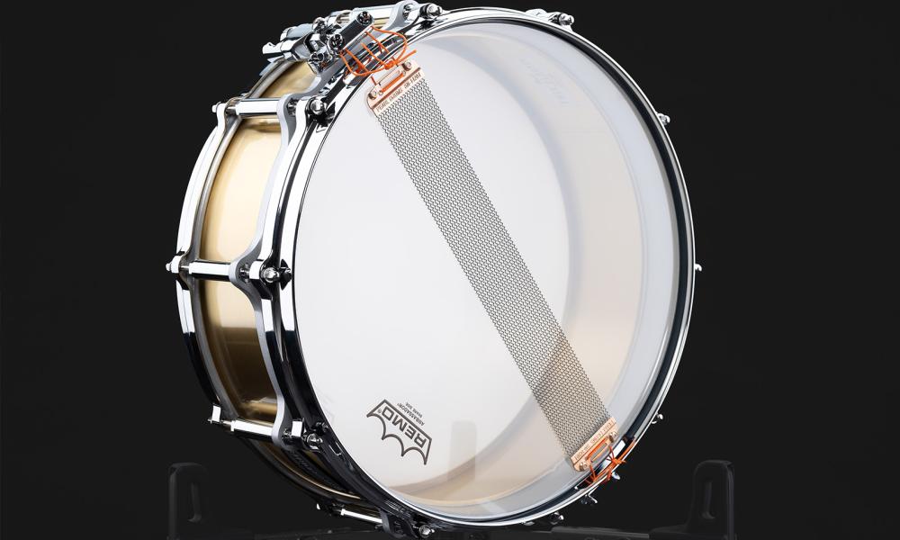 Free Floating 14"x5" Brass Snare Drum