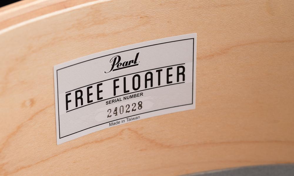 FTMM1450 Free Floater 14x5.0 Maple Snare Drum 321 Satin Maple