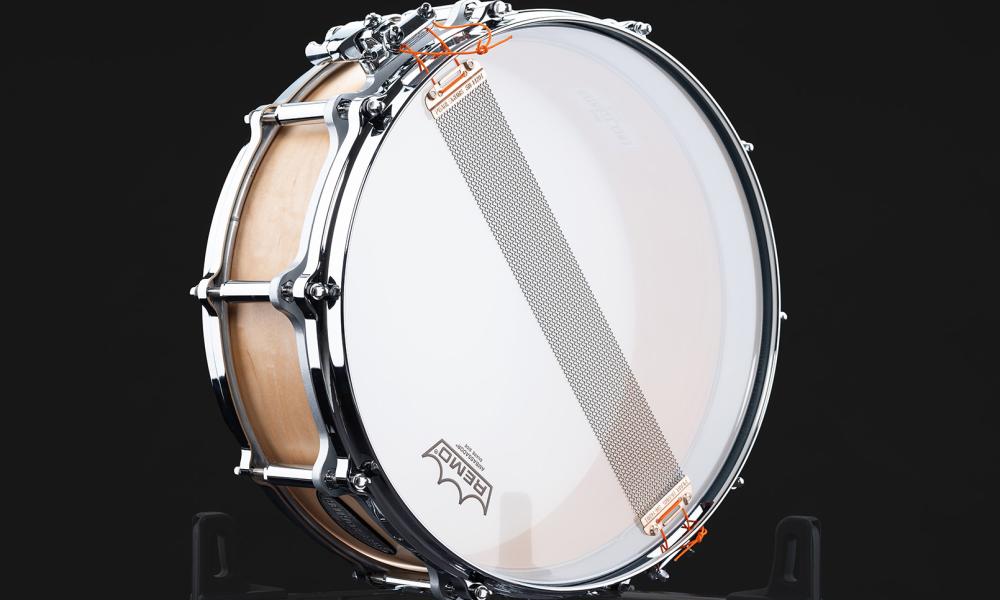 FTMM1450 Free Floater 14x5.0 Maple Snare Drum 321 Satin Maple